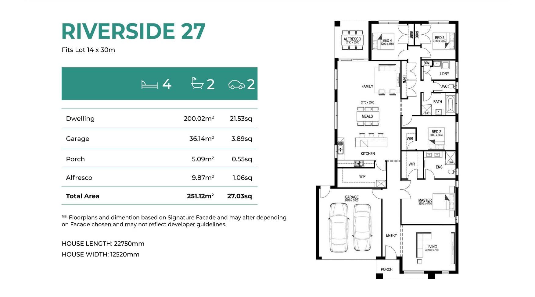 Riverside 27 elevation