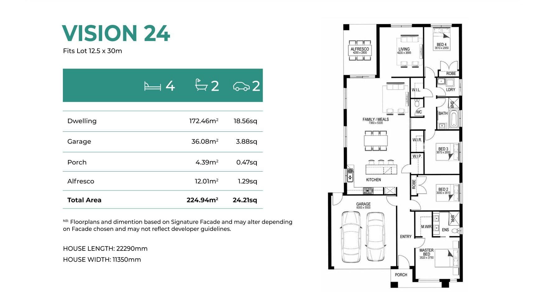 Vision 24 elevation